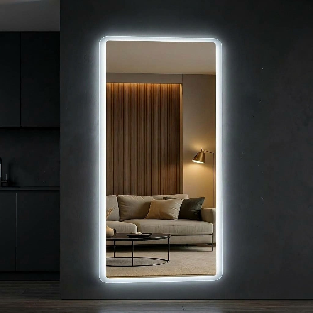 Stylish & Touch LED Mirror with Touch Sensor