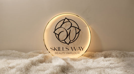 Custom  Acrylic Business Logo Sign | With LED & Without LED
