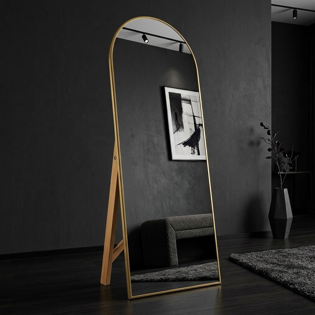 Stylish & Modern  With Frame Standing Mirror