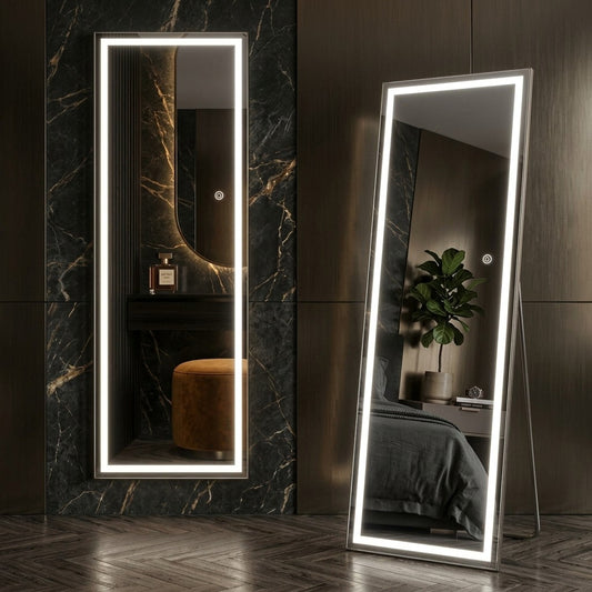 Stylish Touch LED Mirror with Touch Sensor