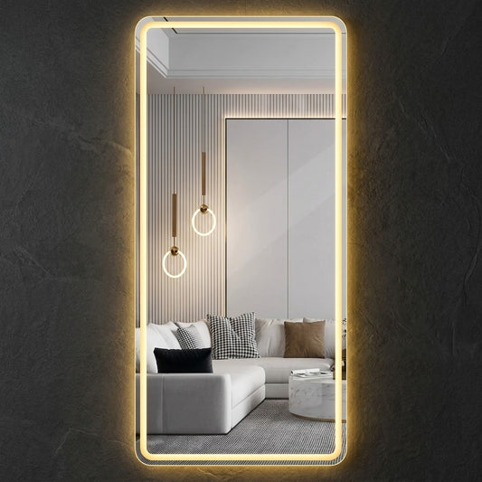 Touch & Stylish LED Mirror with Touch Sensor