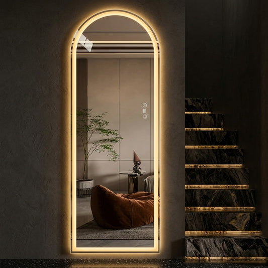 Stylish LED Mirror with Touch Sensor