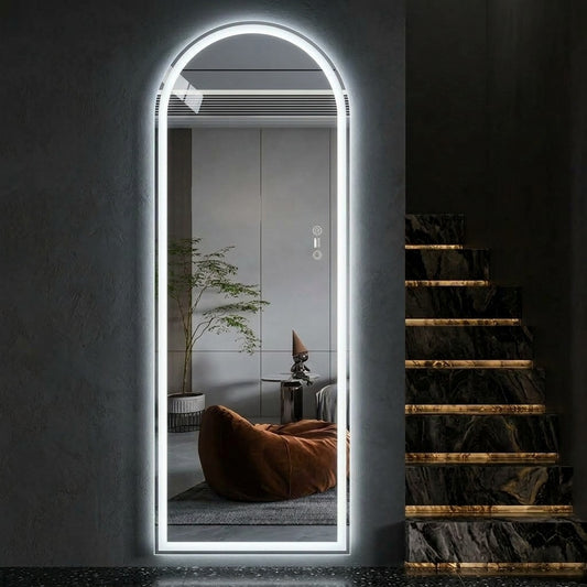 Stylish LED Mirror with Touch Sensor