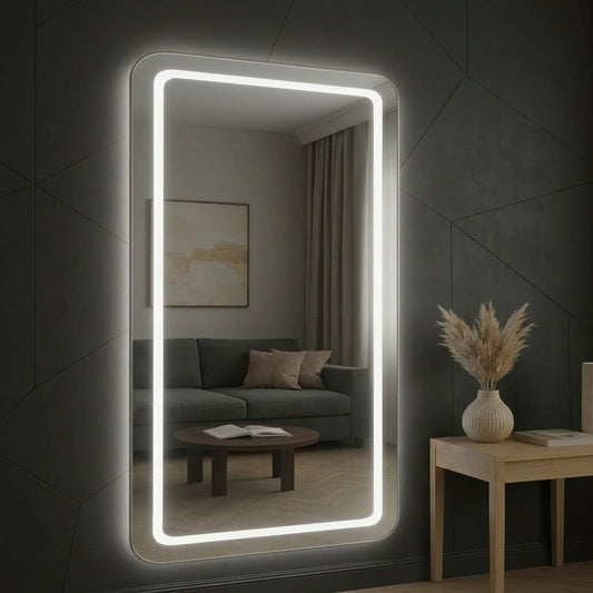 Modern & Stylish LED Mirror with Touch Sensor