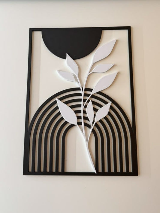 Minimal Acrylic Wall Decor Accent