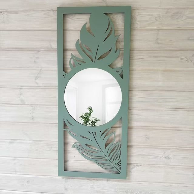 Elegant Vertical Acrylic Wall Decor