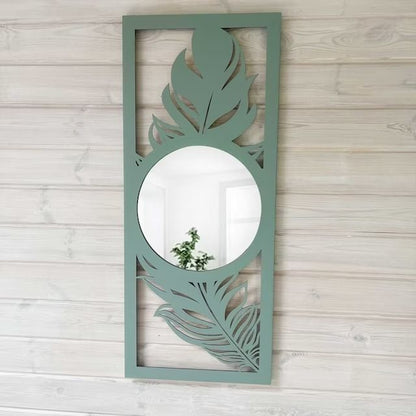 Elegant Vertical Acrylic Wall Decor