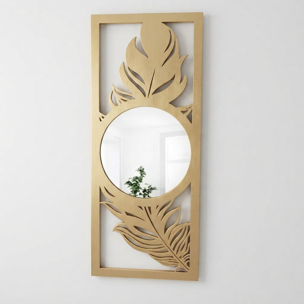 Elegant Vertical Acrylic Wall Decor