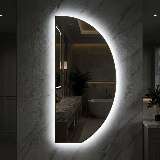 LED Wall Mirror – Double LED Dimmable | Warm White Touch Sensor Large Dressing Mirror