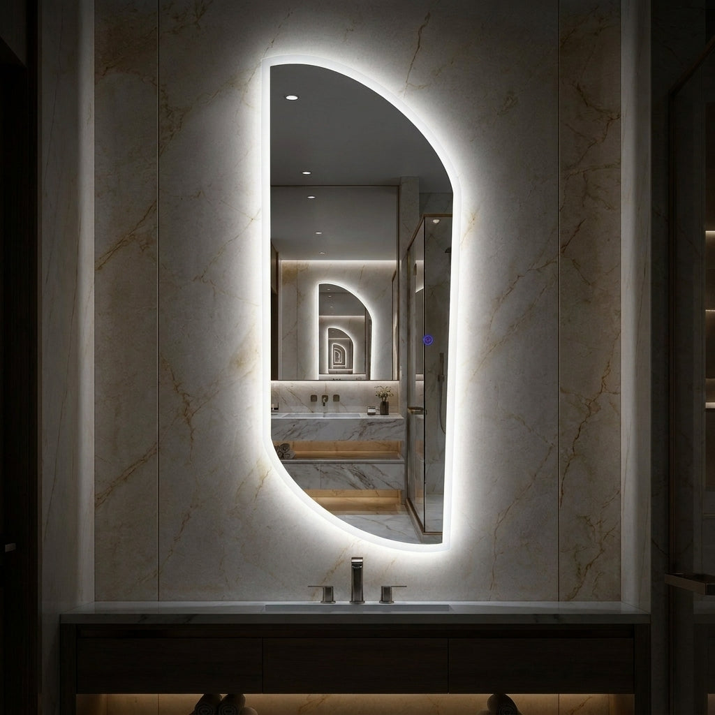 Premium LED Wall Mirror | Modern Luxury Mirror With