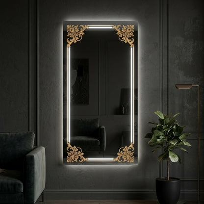 Crustal Square LED Mirror Premium Edition