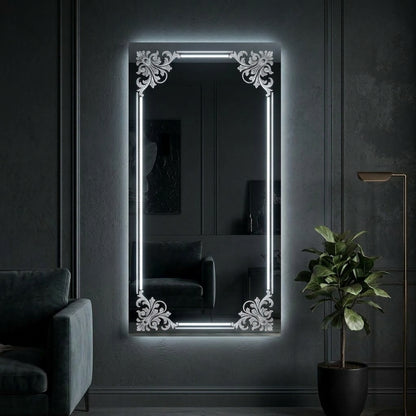 Crustal Square LED Mirror Premium Edition