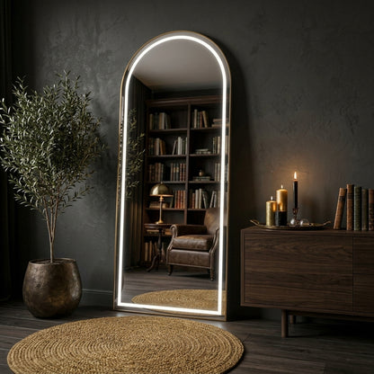 Modern and Stylish Leaning Standing Mirror