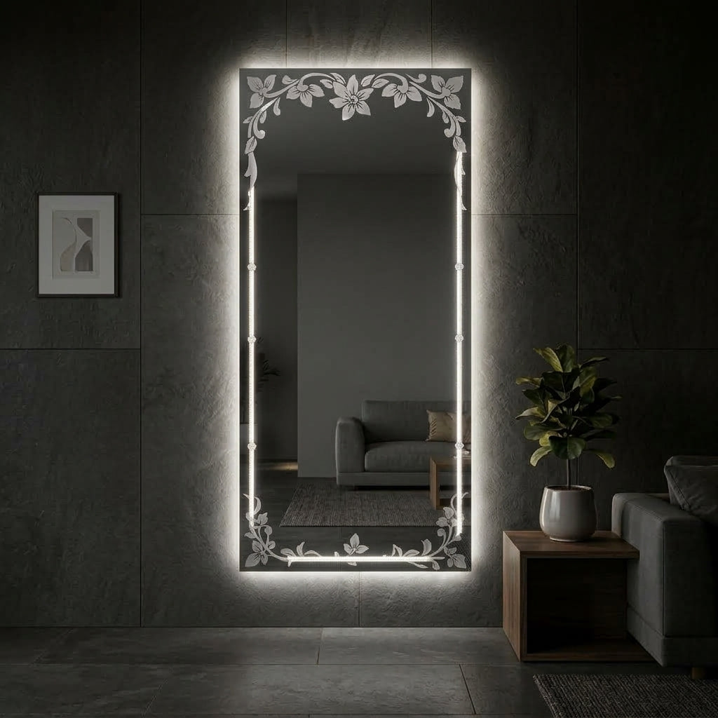 Stylish Square LED Mirror Premium Edition