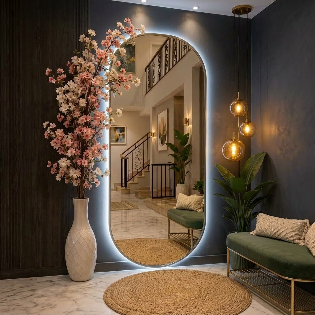Stylish and Classic Full Length Standing Mirror