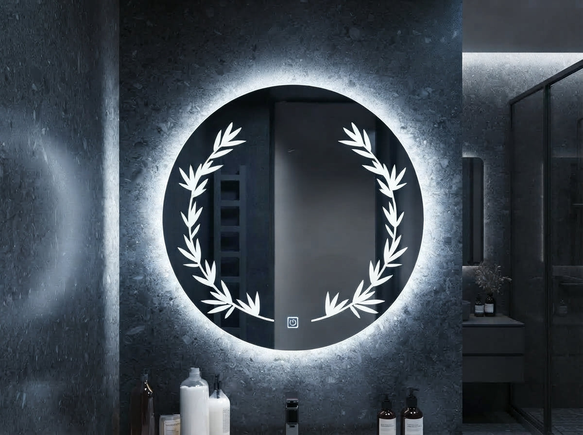 Dimmable Touch Sensor Mirror – Single & Double Light Options