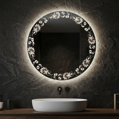 Modern Touch Sensor Mirror – Single & Double Light Options
