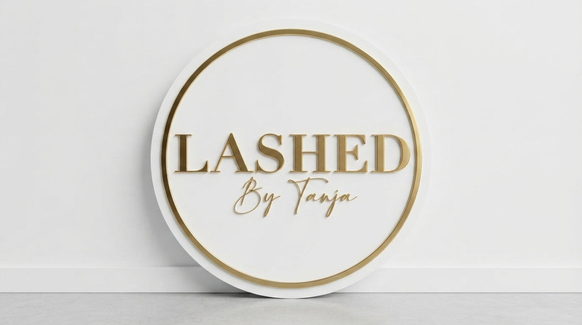 Custom Acrylic Business Logo Sign | With LED & Without LED