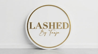 Custom Acrylic Business Logo Sign | With LED & Without LED