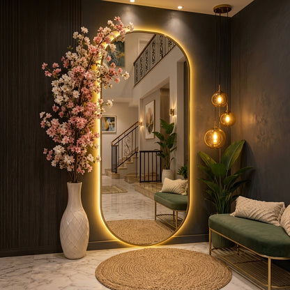 Stylish and Classic Full Length Standing Mirror