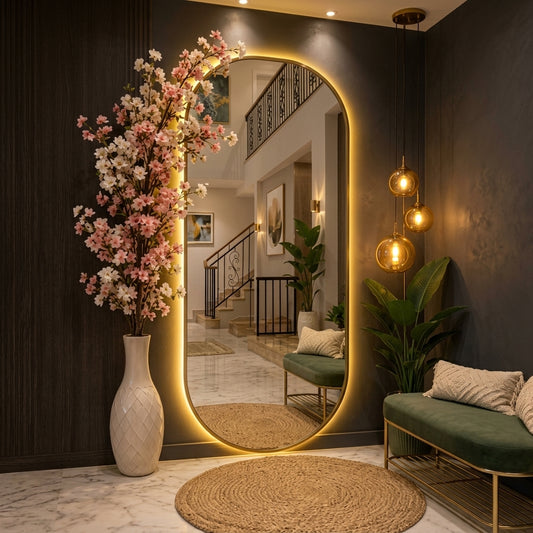 Stylish and Classic Full Length Standing Mirror