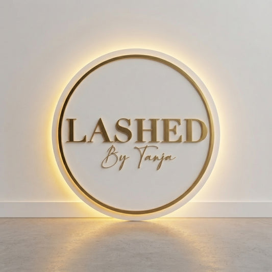 Custom Acrylic Business Logo Sign | With LED & Without LED