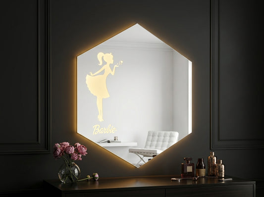 Stylish Mirror – Touch Sensor & Dimmable Lighting