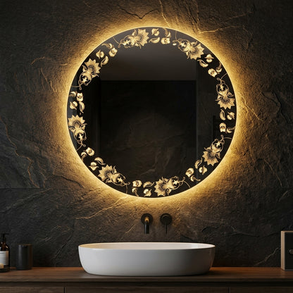 Modern Touch Sensor Mirror – Single & Double Light Options