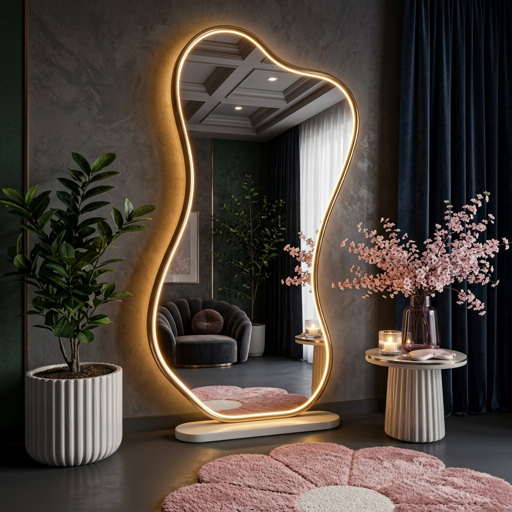 Elegant and Stylish Decorative Standing Mirror