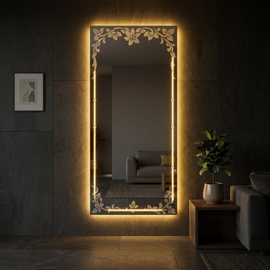 Stylish Square LED Mirror Premium Edition