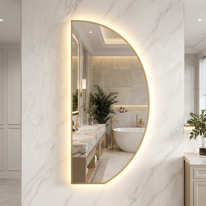 LED Wall Mirror – Double LED Dimmable | Warm White Touch Sensor Large Dressing Mirror