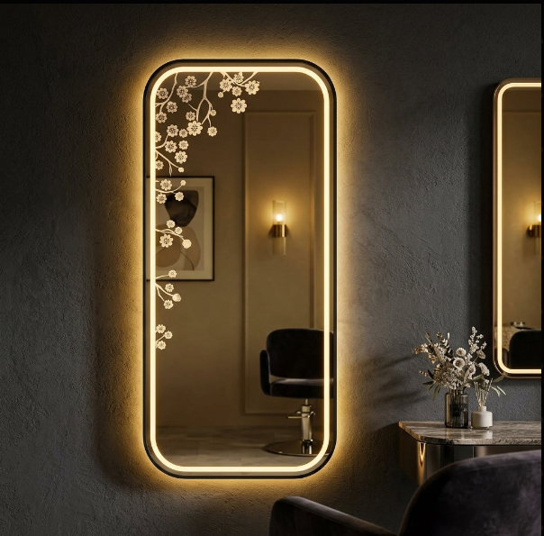 Modern and Stylish Square LED Dimmable Mirror