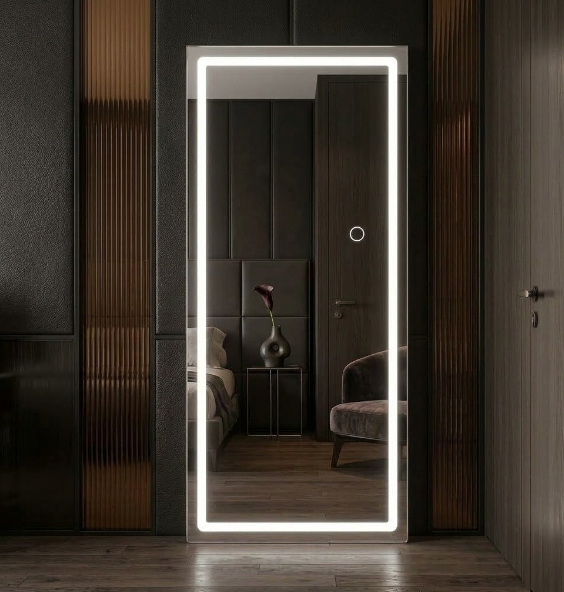 LED Mirror with Touch Sensor