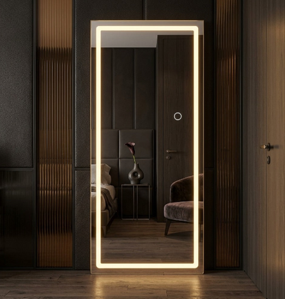 LED Mirror with Touch Sensor