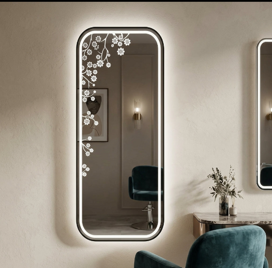 Modern and Stylish Square LED Dimmable Mirror