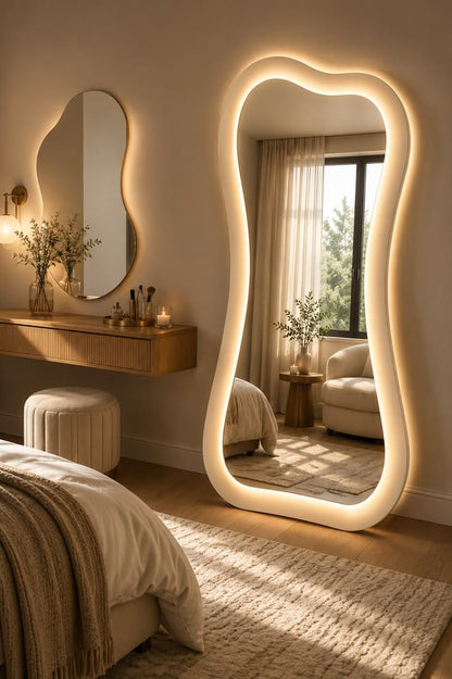 Luxury and Elegant Floor Length Standing Mirror