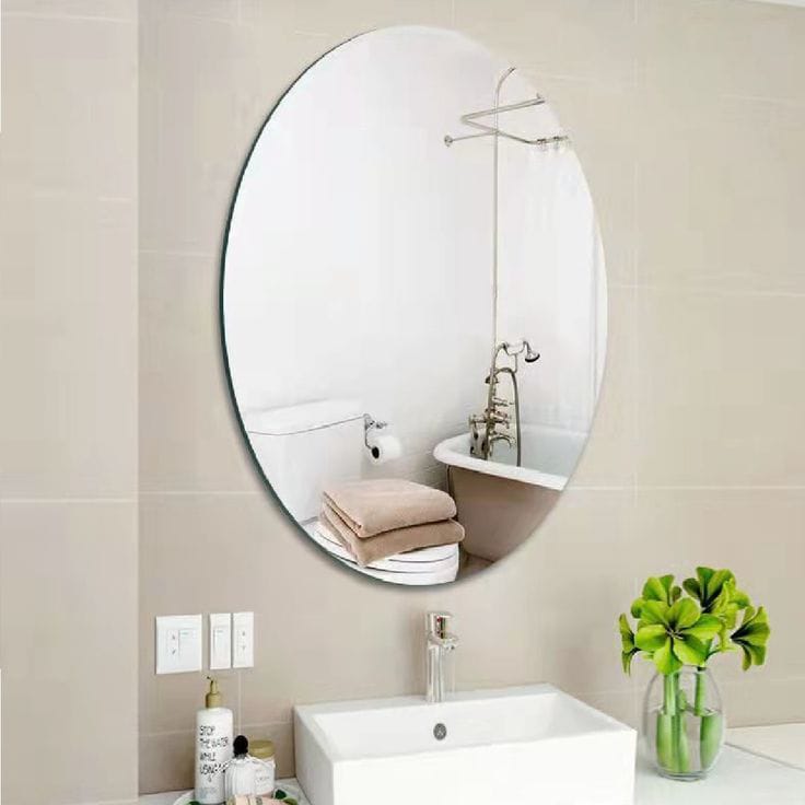 Un-Breakable Imported Acrylic Mirror (Self Adhesive)