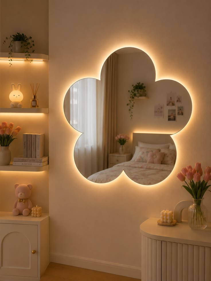 Glow Line LED Mirror – Modern Lighting & Elegant Décor