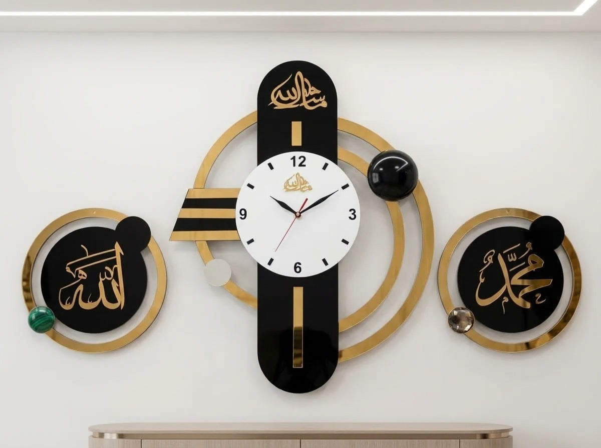 Premium Wall Clock – Contemporary Decor for a Refined Interior