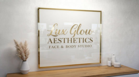 Custom Acrylic Business Logo Sign | With LED & Without LED